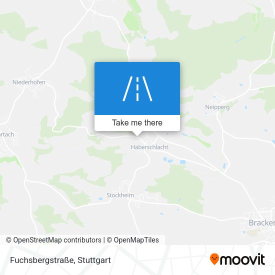 Карта Fuchsbergstraße
