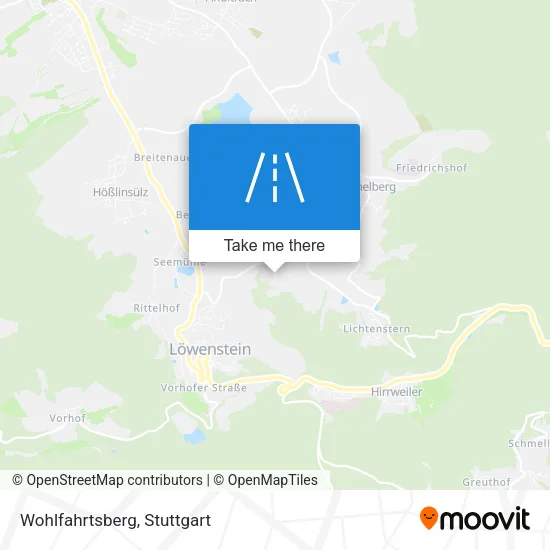 Карта Wohlfahrtsberg