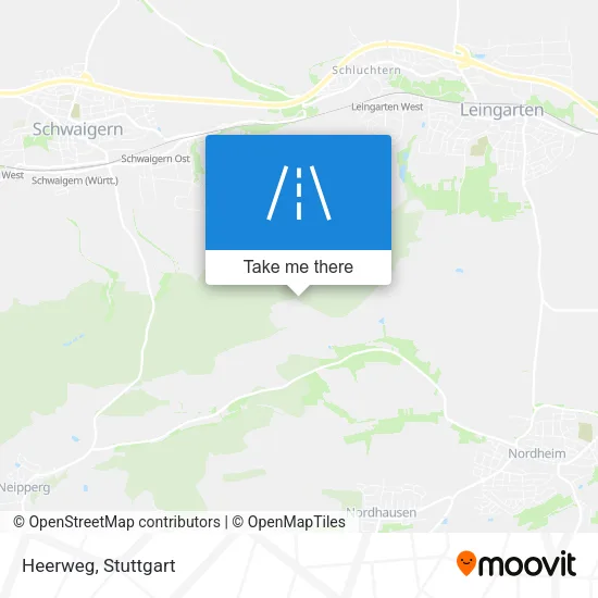 Карта Heerweg