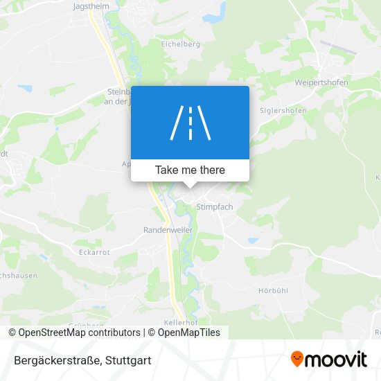 Bergäckerstraße map