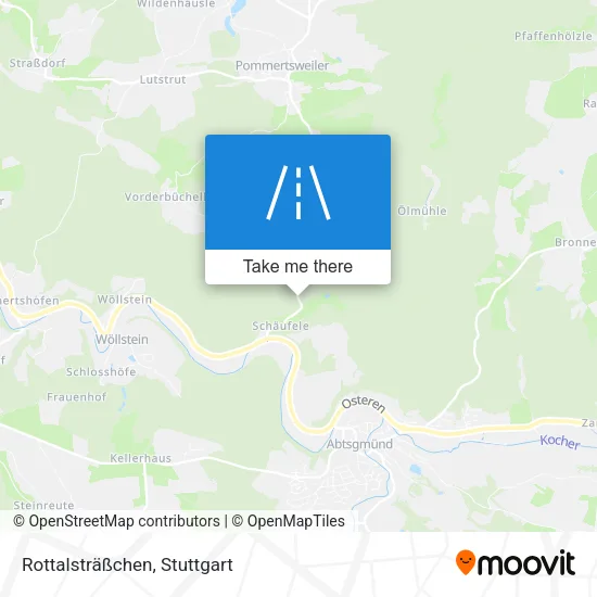 Карта Rottalsträßchen