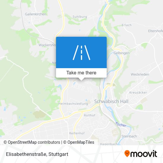 Elisabethenstraße map