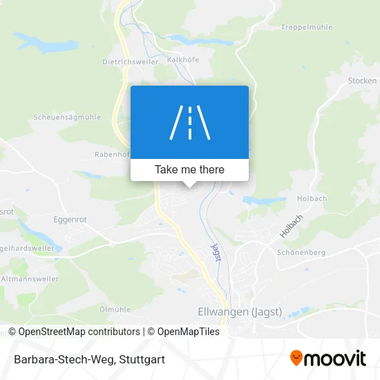 Карта Barbara-Stech-Weg