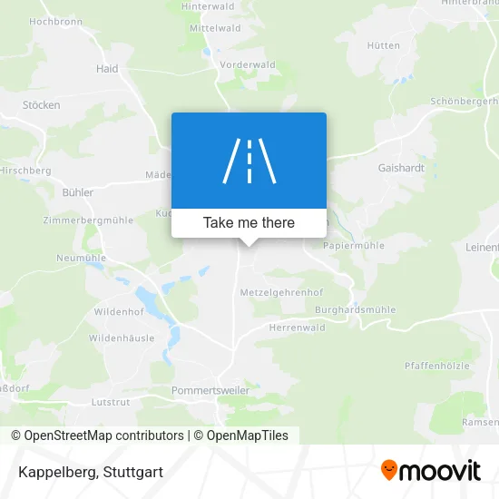 Карта Kappelberg