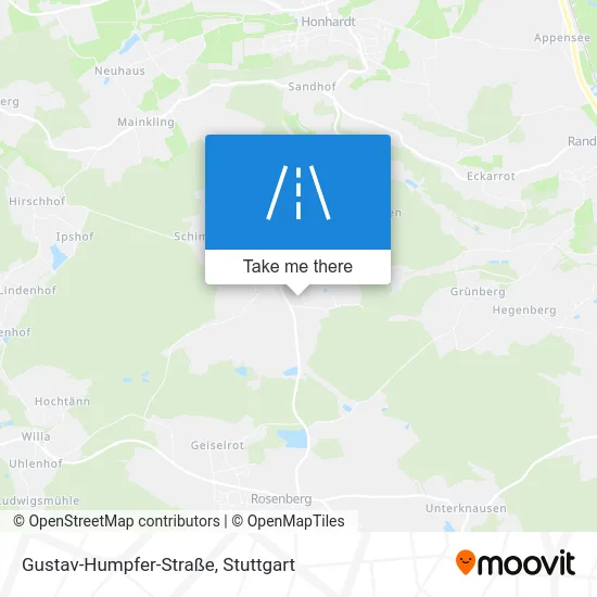Карта Gustav-Humpfer-Straße