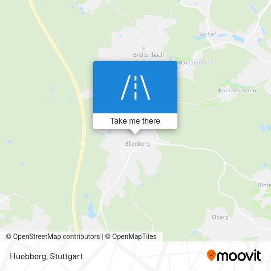 Карта Huebberg