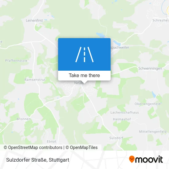 Карта Sulzdorfer Straße