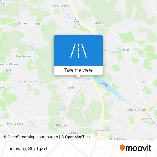 Карта Turmweg