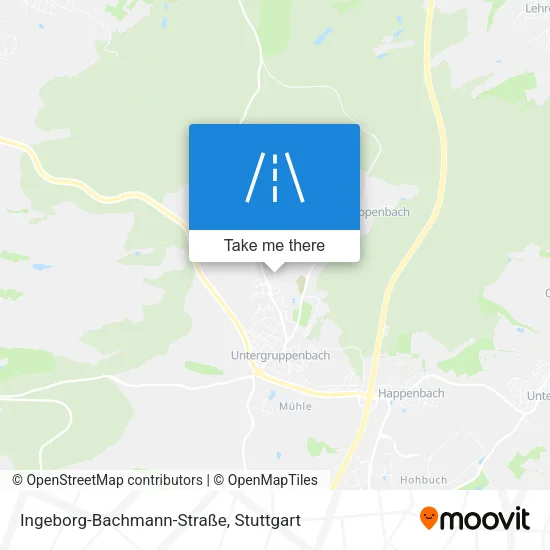 Карта Ingeborg-Bachmann-Straße