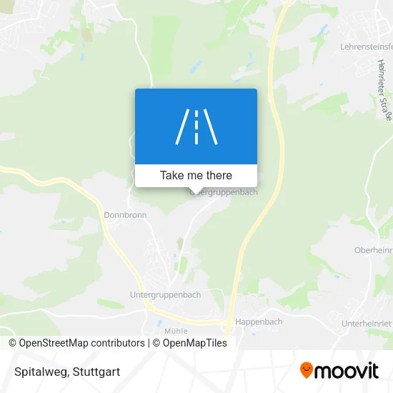 Карта Spitalweg