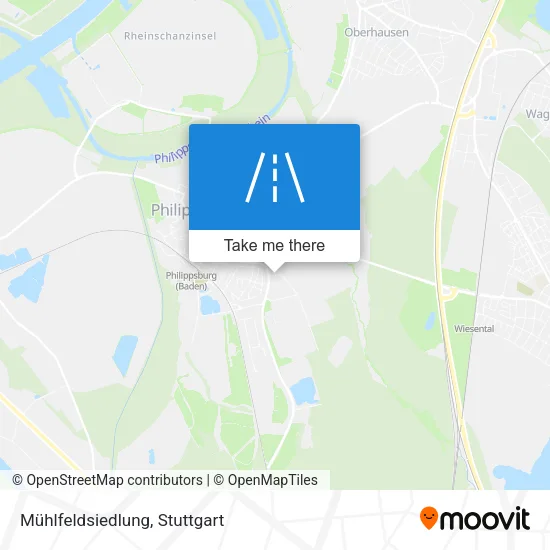 Карта Mühlfeldsiedlung