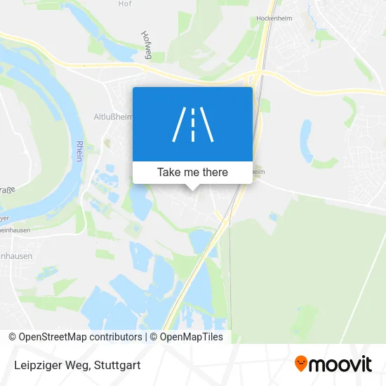 Карта Leipziger Weg