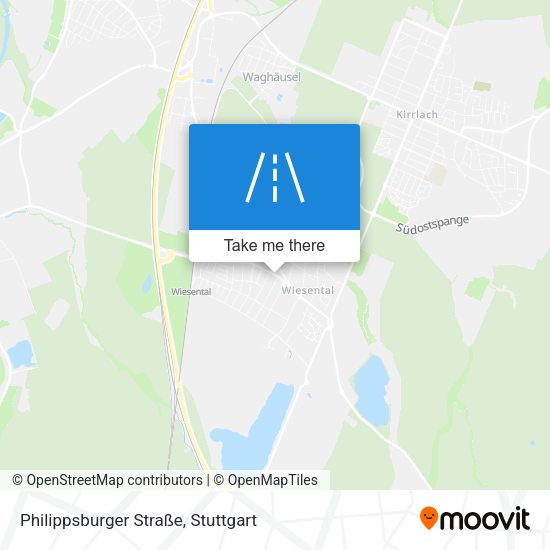 Philippsburger Straße map