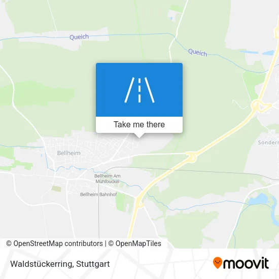 Карта Waldstückerring