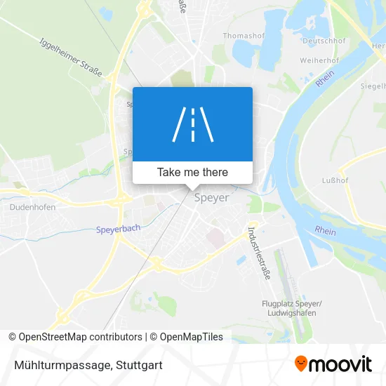 Карта Mühlturmpassage