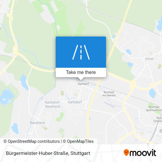 Bürgermeister-Huber-Straße map