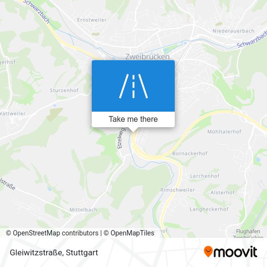 Gleiwitzstraße map