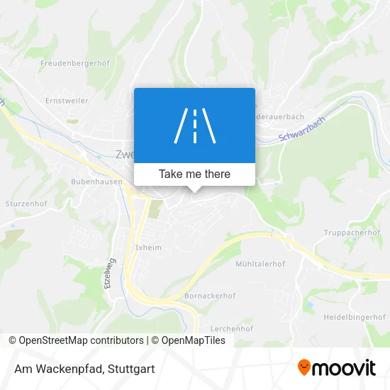 Карта Am Wackenpfad