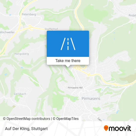 Карта Auf Der Kling