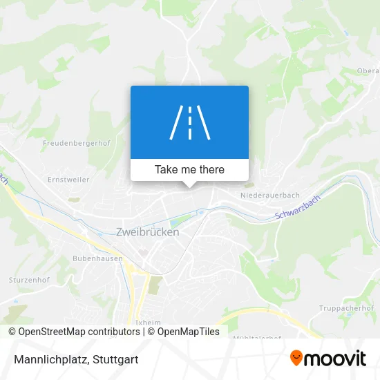 Карта Mannlichplatz