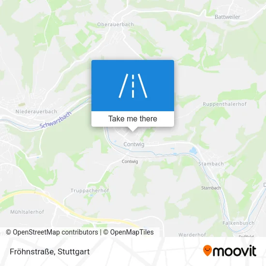 Карта Fröhnstraße