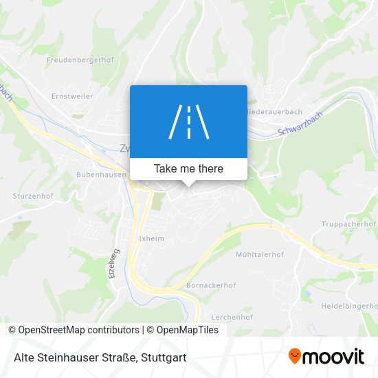 Alte Steinhauser Straße map