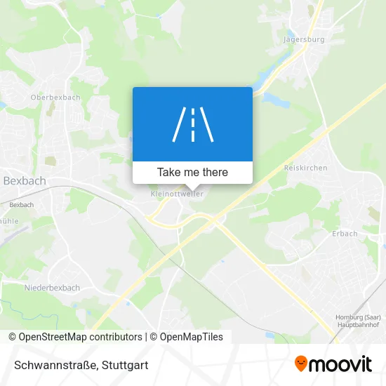 Карта Schwannstraße