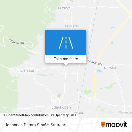 Johannes-Damm-Straße map