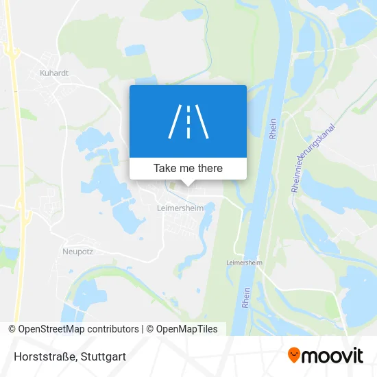 Карта Horststraße