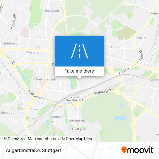 Augartenstraße map