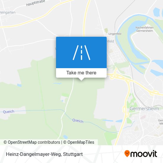 Heinz-Dangelmayer-Weg map