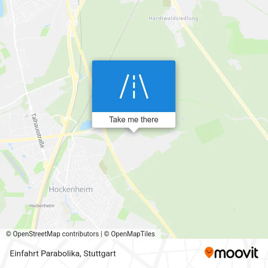 Карта Einfahrt Parabolika