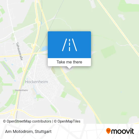 Карта Am Motodrom