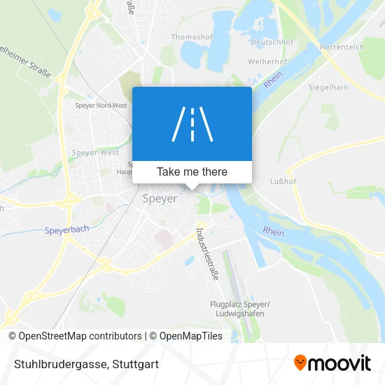 Карта Stuhlbrudergasse