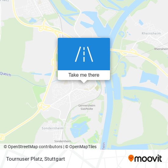 Tournuser Platz map