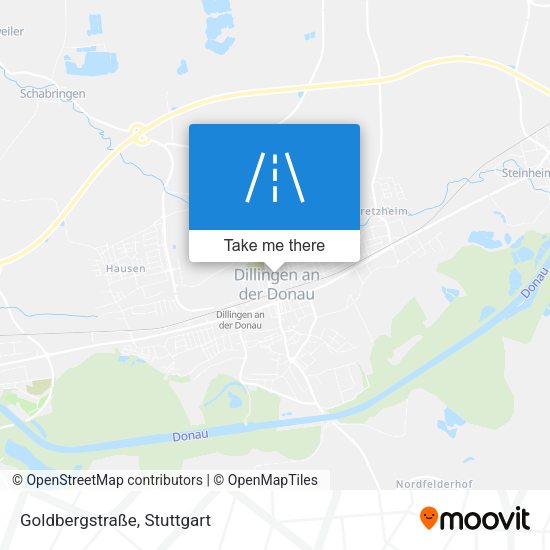 Goldbergstraße map