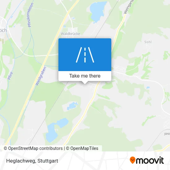 Карта Heglachweg