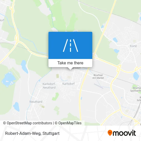 Карта Robert-Adam-Weg