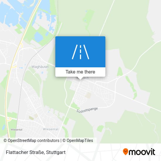 Flattacher Straße map
