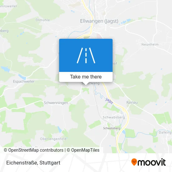 Карта Eichenstraße