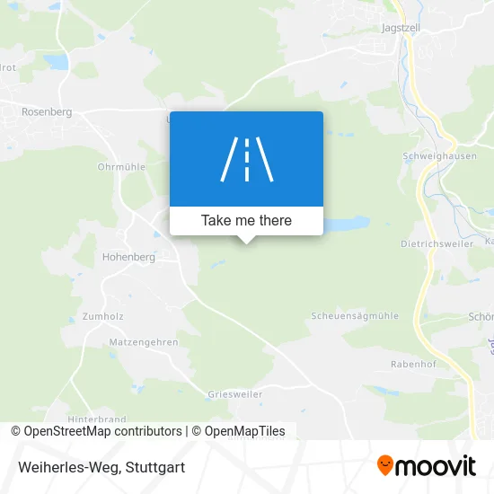 Карта Weiherles-Weg