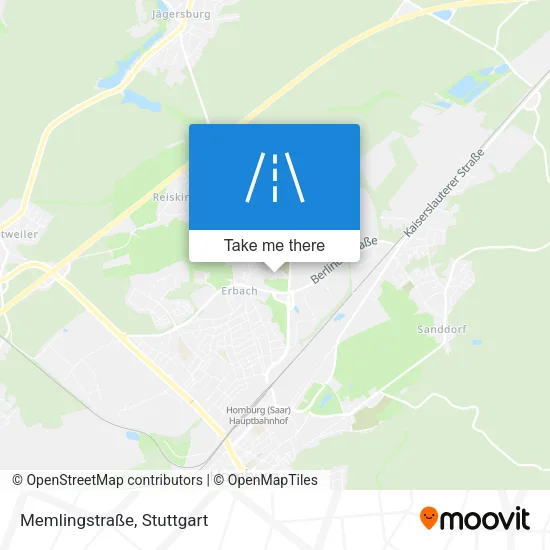Карта Memlingstraße