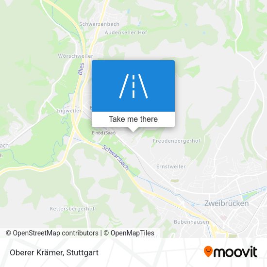 Oberer Krämer map
