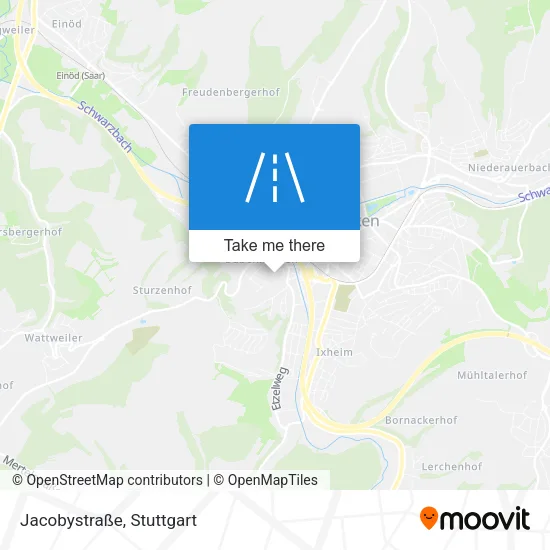 Карта Jacobystraße