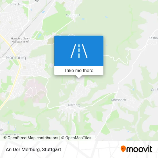 Карта An Der Merburg