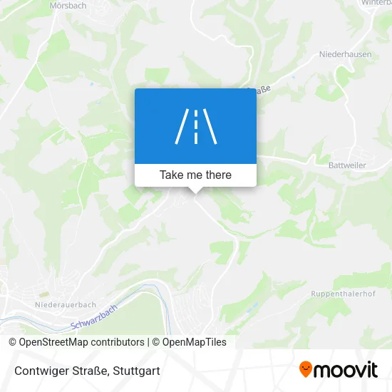 Карта Contwiger Straße