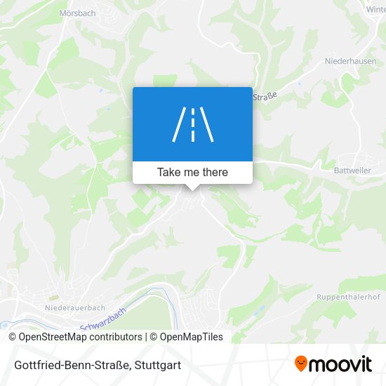 Gottfried-Benn-Straße map
