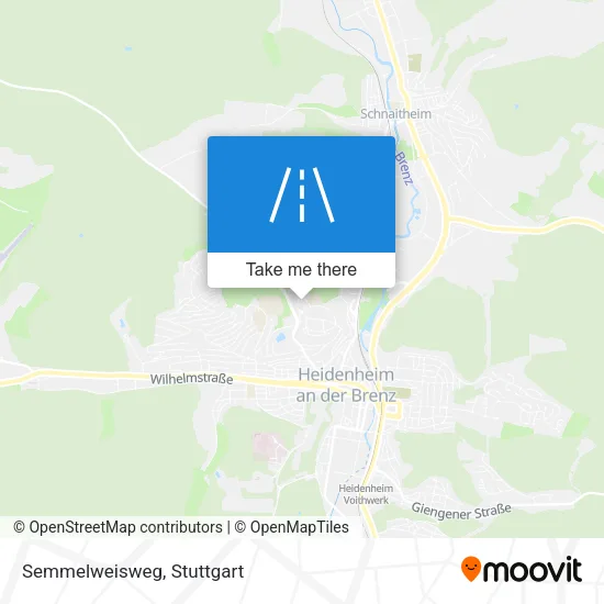 Карта Semmelweisweg