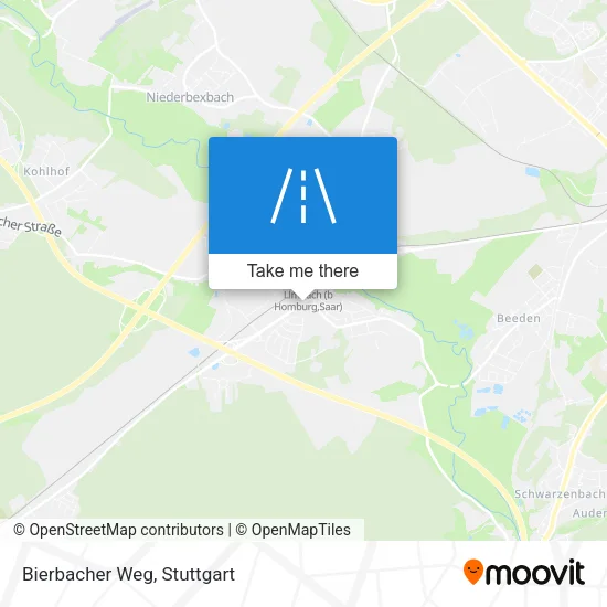 Карта Bierbacher Weg