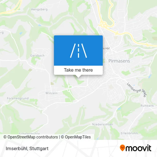 Карта Imserbühl
